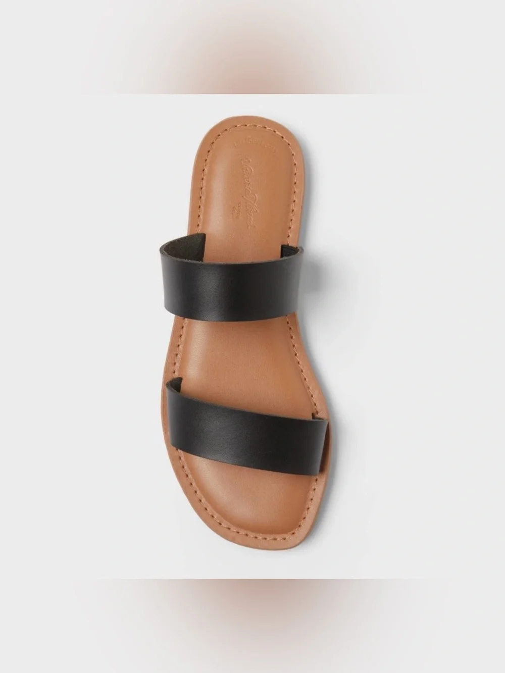 Women's Freya Sandals with Memory Foam Insole - Universal Thread Black  10 NWT